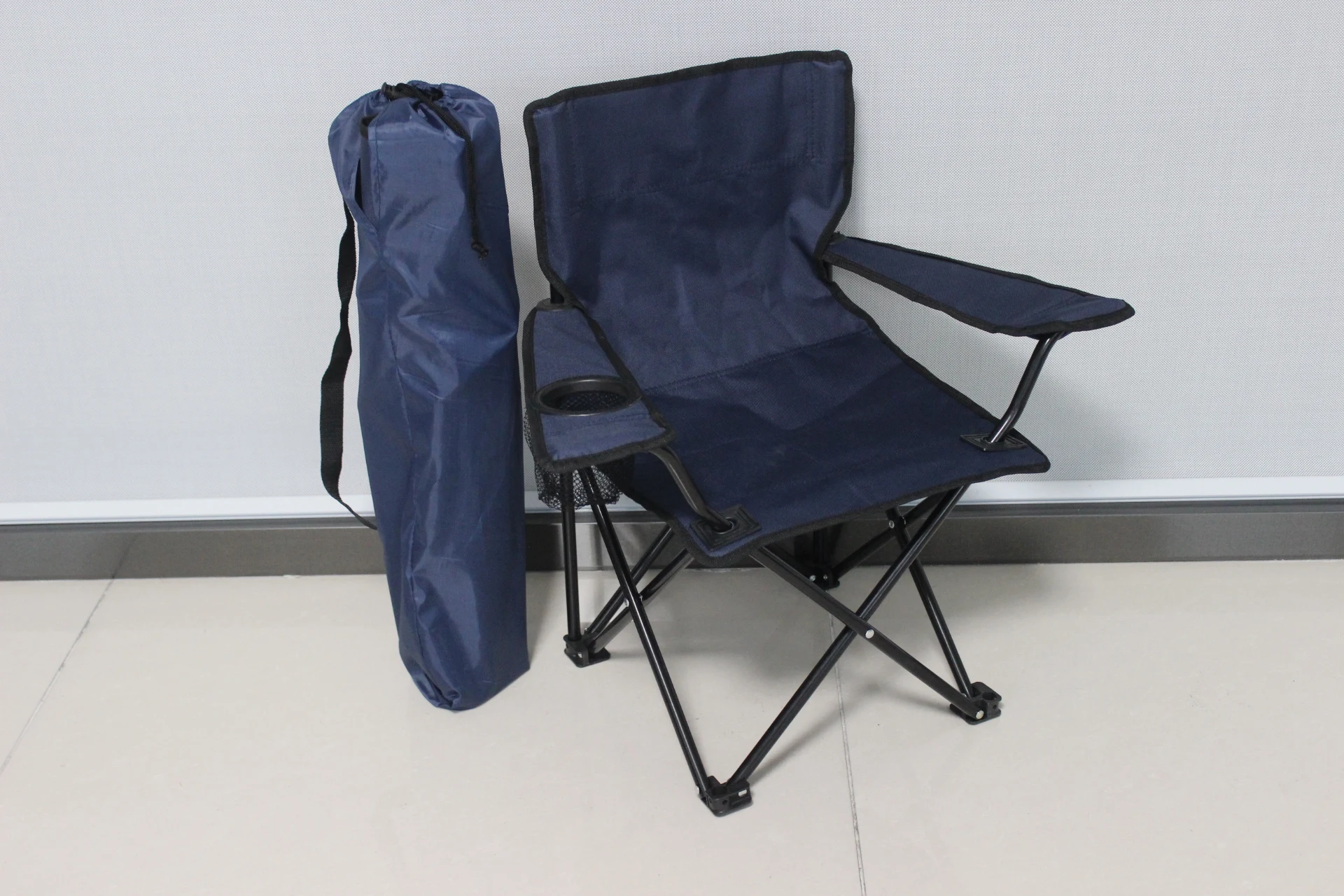 cheap foldable camping chair wholesale with armrest for adult or child