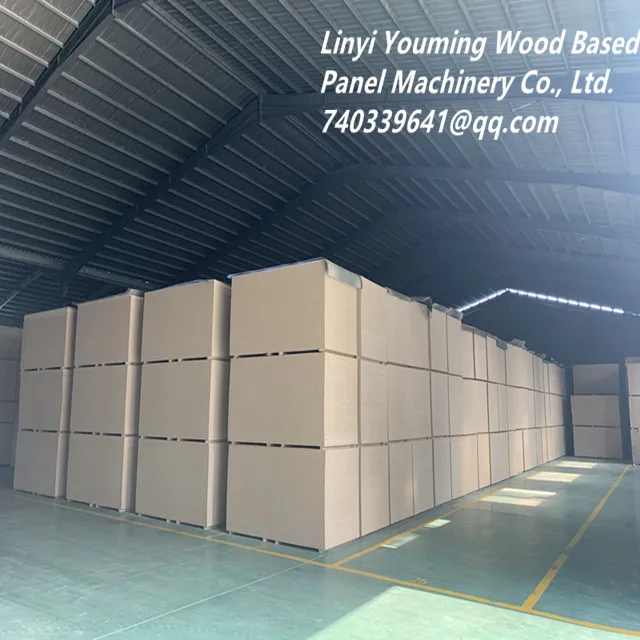 2020 Board Complete Auto Production Line Particle board (PB) hydraulic press machine line chipboard production line