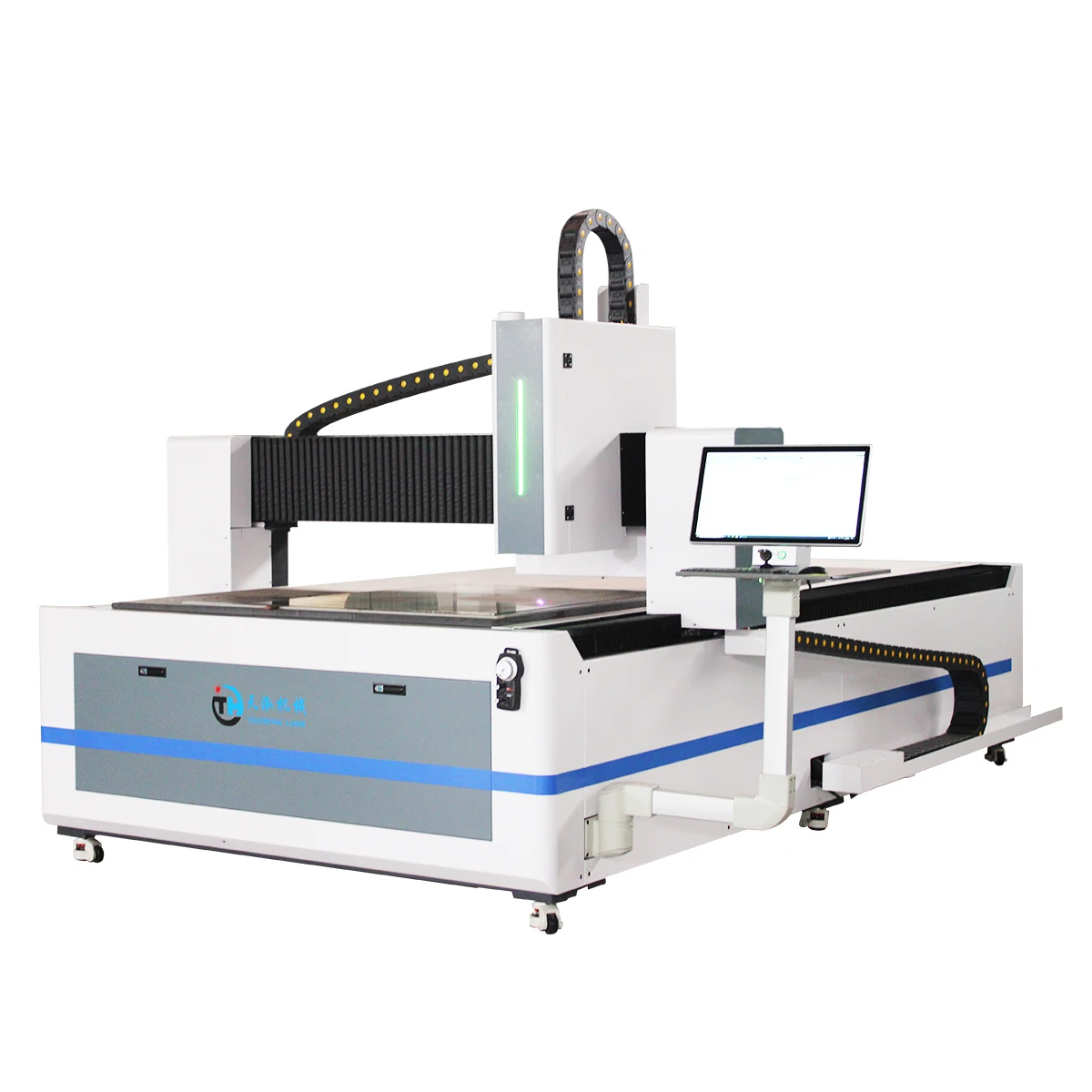 Advertising Mirror design marking with Fiber Laser Machine