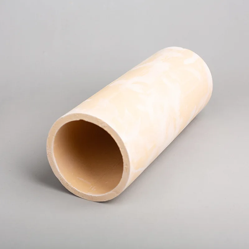 Ceramic runner tubes and sprue ceramic tubes for casting, fire-resistant and high-temperature resistant, factory direct sales