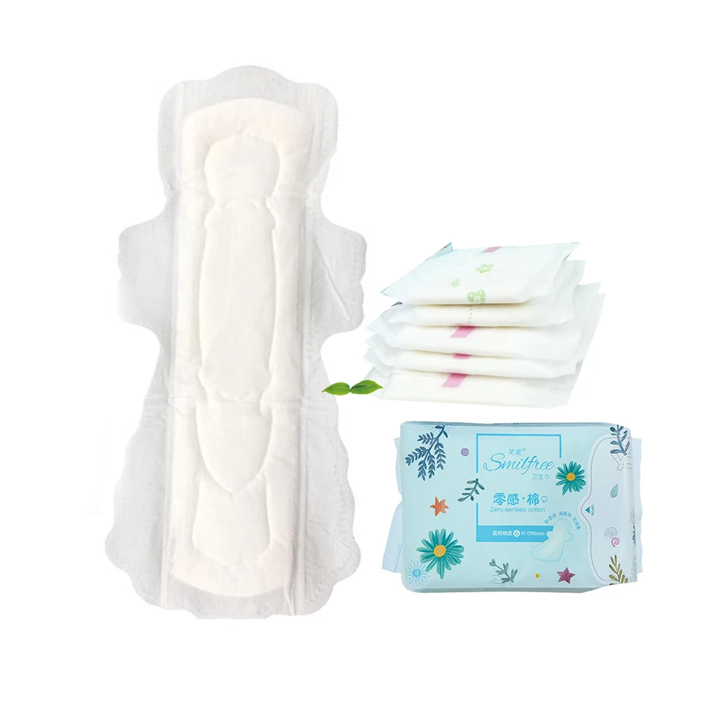 Good OEM Wholesale Biodegradable Organic Sanitary Pads Women Menstrual Lady Anion Sanitary Napkin