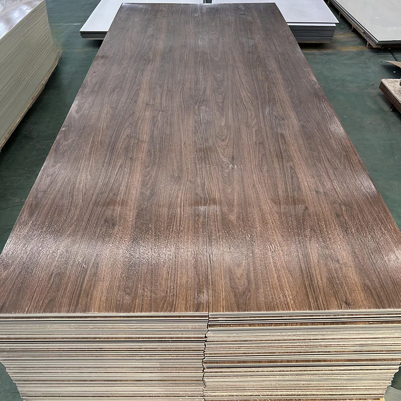 JUANA Natural Wood Texture Veneer MDF Walnut Texture Furniture Films Wall Panel&Board