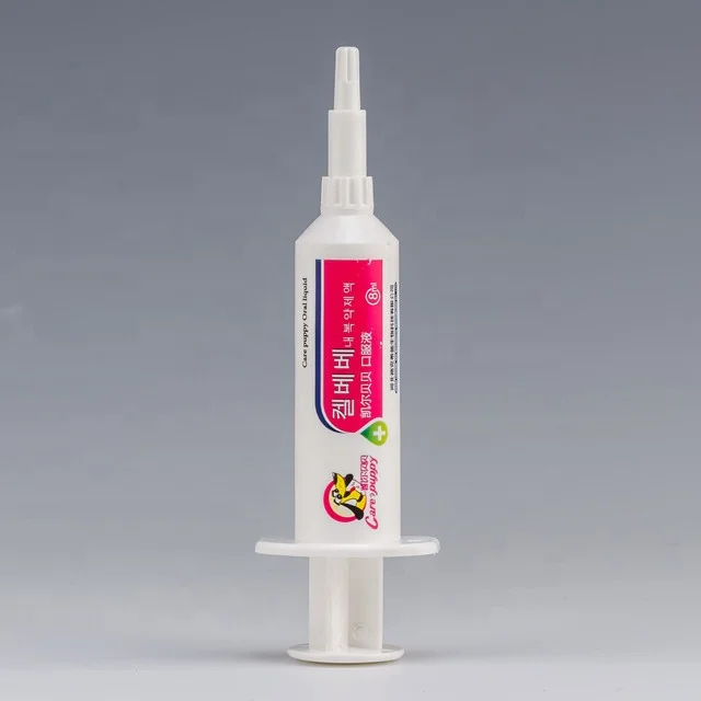 Factory Price 30CC Plastic Injector White Color 30ML Oral Paste Animal Medical Syringe for Packaging Horse/ Sheep Wormer Paste