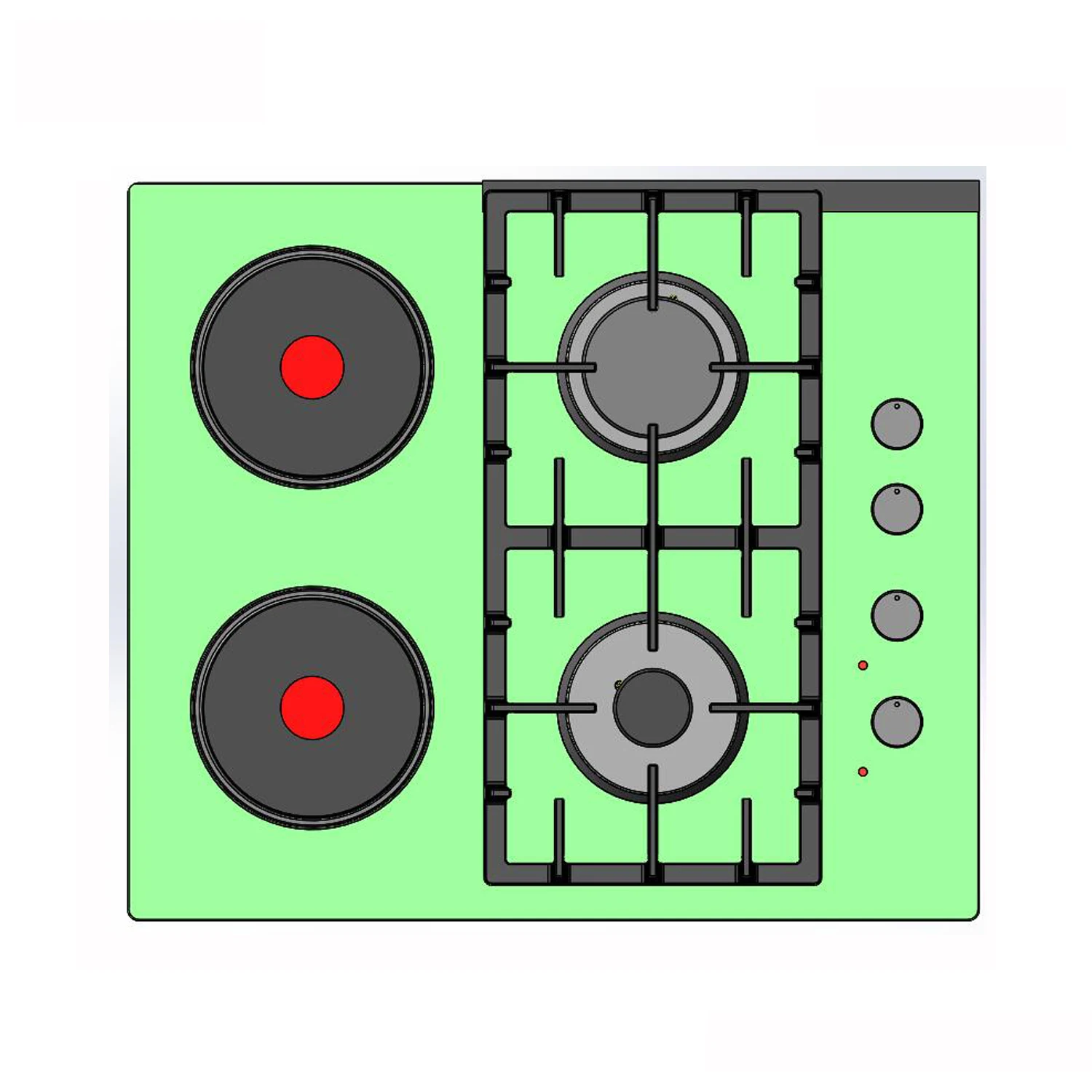 Китай производитель кухня Lpg газовая плита 4 газовой плитой