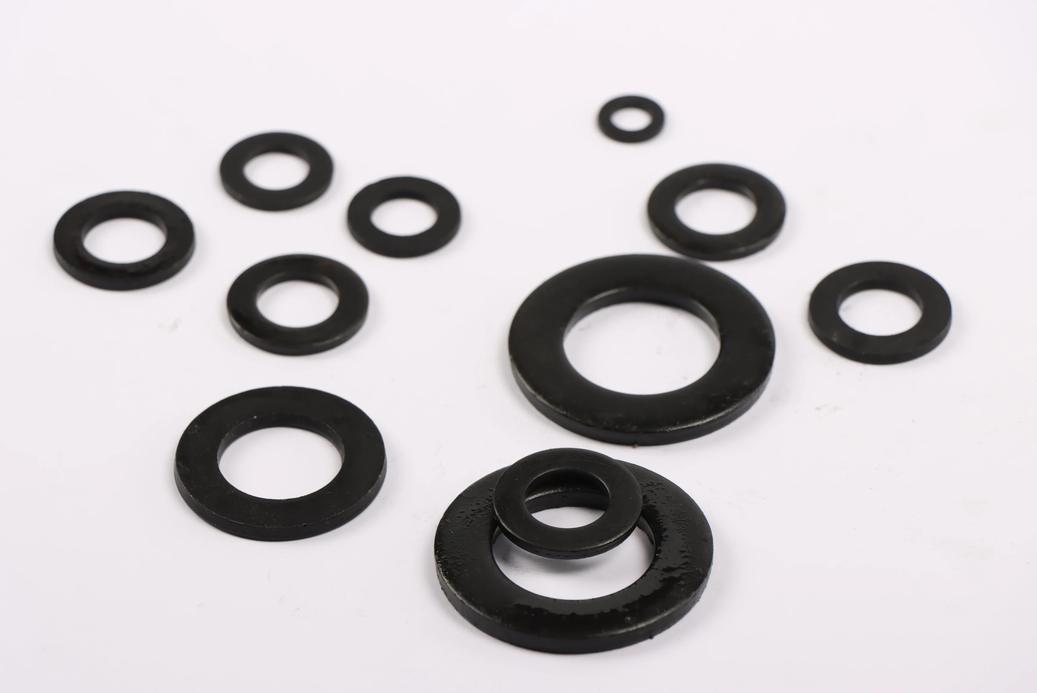 Hebei factory 8.8 Grade High Strength Steel Spring Washer Black Color