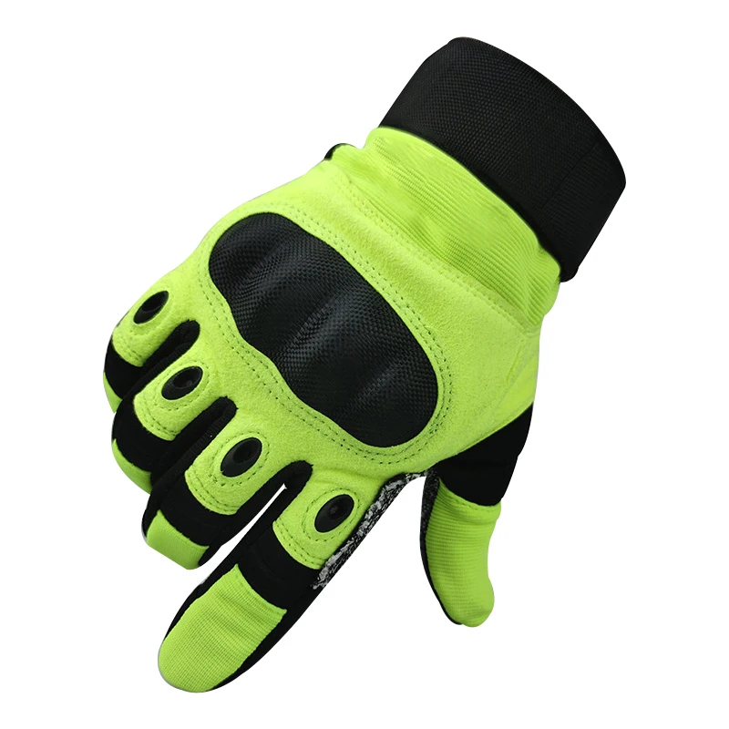 Outdoor Tactical Full Finger Gloves traffic Motorcycle ridding Gloves Long Finger Sports Fighting anti cut safety gloves