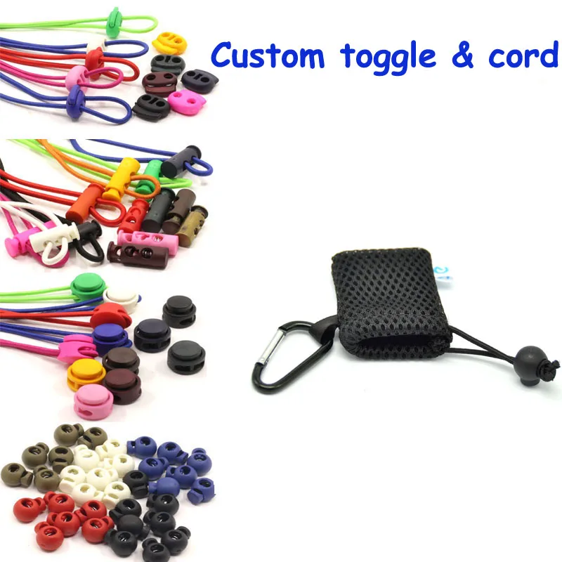 Custom Mini Size Eyelash Packaging Mesh Bag Nylon Bag with Toggle ME-25