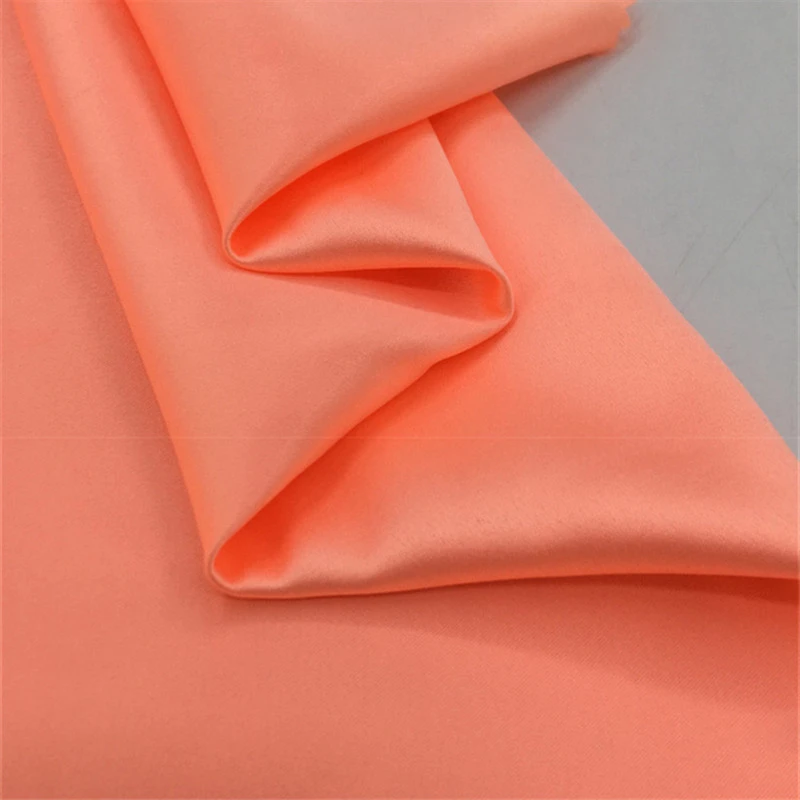 Fashionable Latest printing satin finished designs 95% Polyester 5% Spandex Blend Stretch Satin Fabric