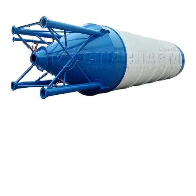 Engineer Overall Service 100T Bulk Steel Cement Silo Storage with Level Indicator
