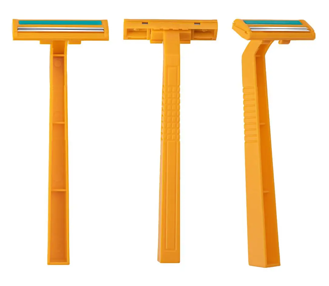 Manufacturers wholesale super quality twin blade disposable razor for hotel with different size
