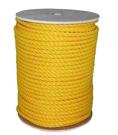 High Tension Easily Knots Floating UV Resistant 16mm 18mm 660M Blue Fishing Polysteel PP Danline 3 Strand 4 Strand Twist Rope