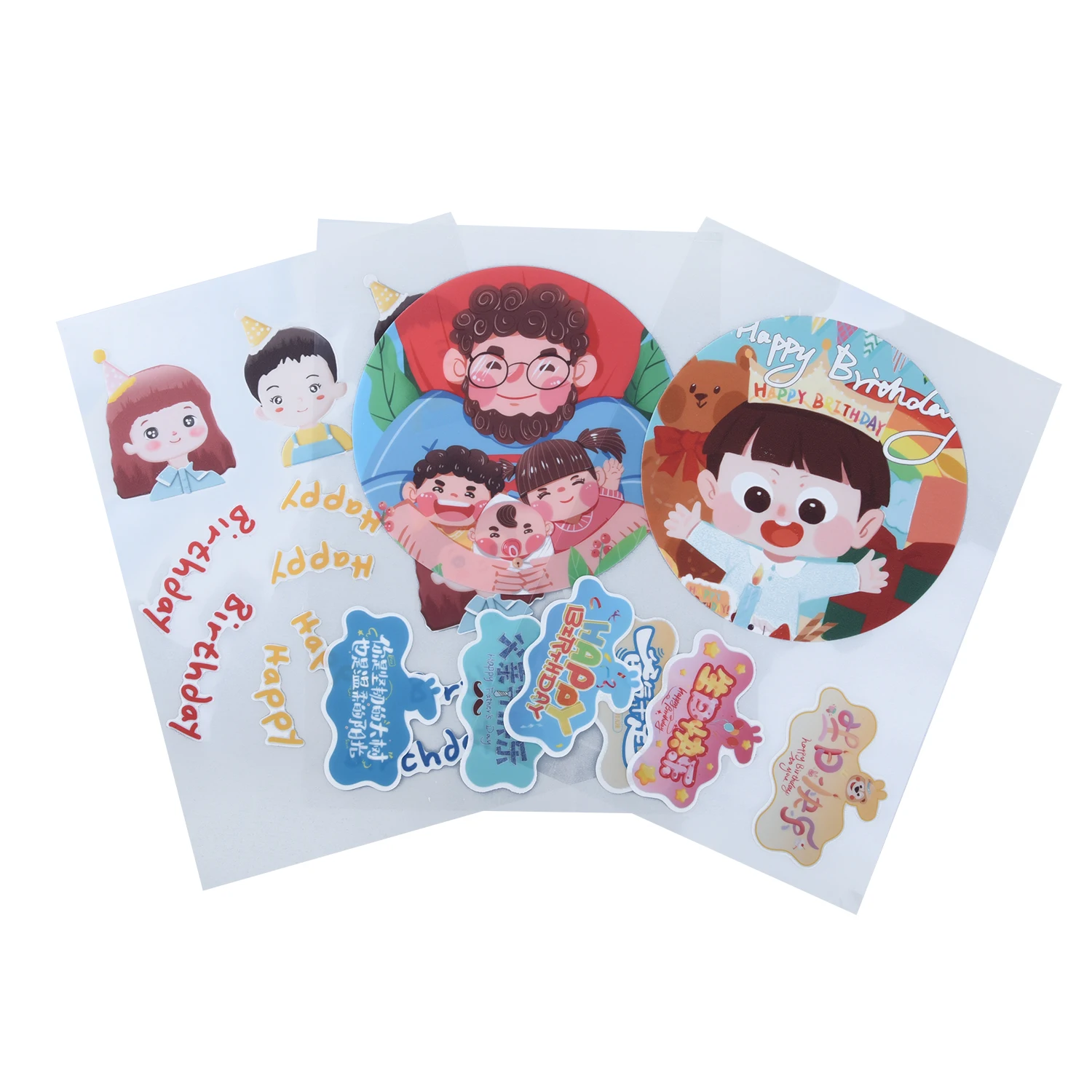 Customized print sugar paper accept pattern printing cake paper sheets