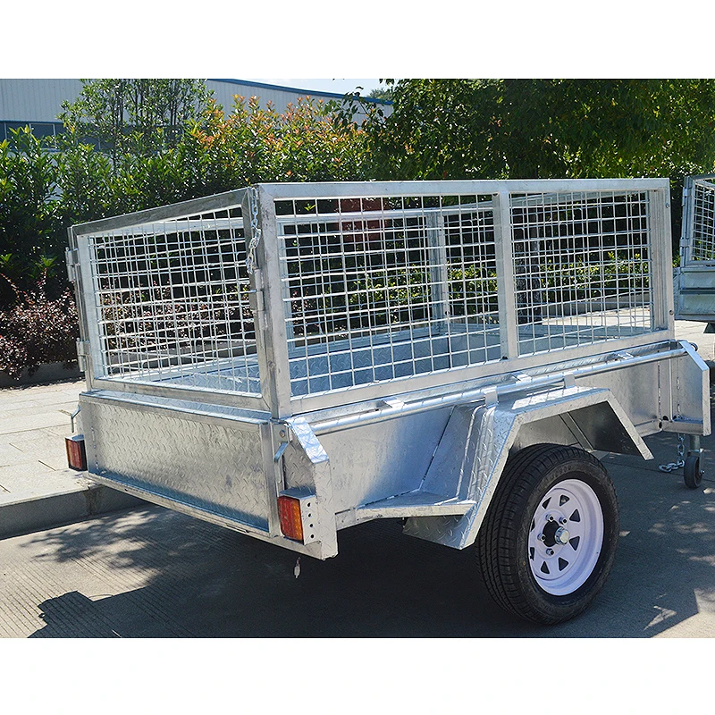GINO Bicycle Cargo Single Axle Trailer Frame Horse Float