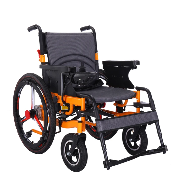 Factory cheap price electric wheelchair with remote portable handicapped power electric wheelchair for elderly people disable