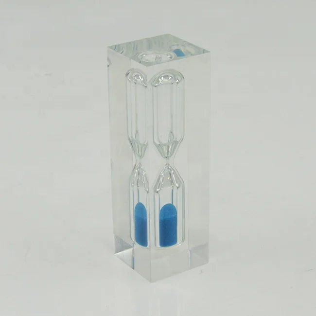 Customized Acrylic Promotion Gift 1 Minute Acrylic Sand Timer Hourglass