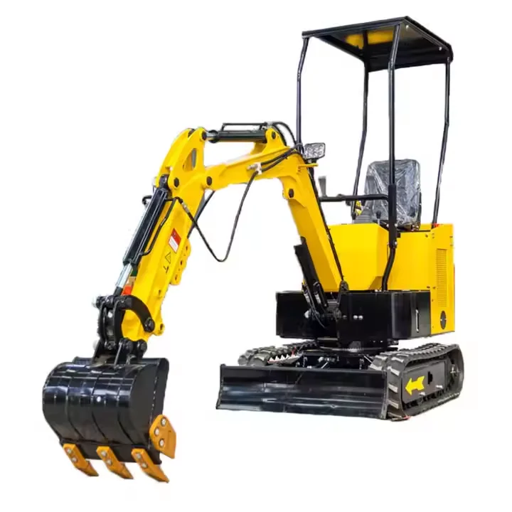 China Mini Excavator 1.2 ton Farm Use Compact Digger Mini Bagger Multifunctional Small Excavator Machine Mini Digger Excavators