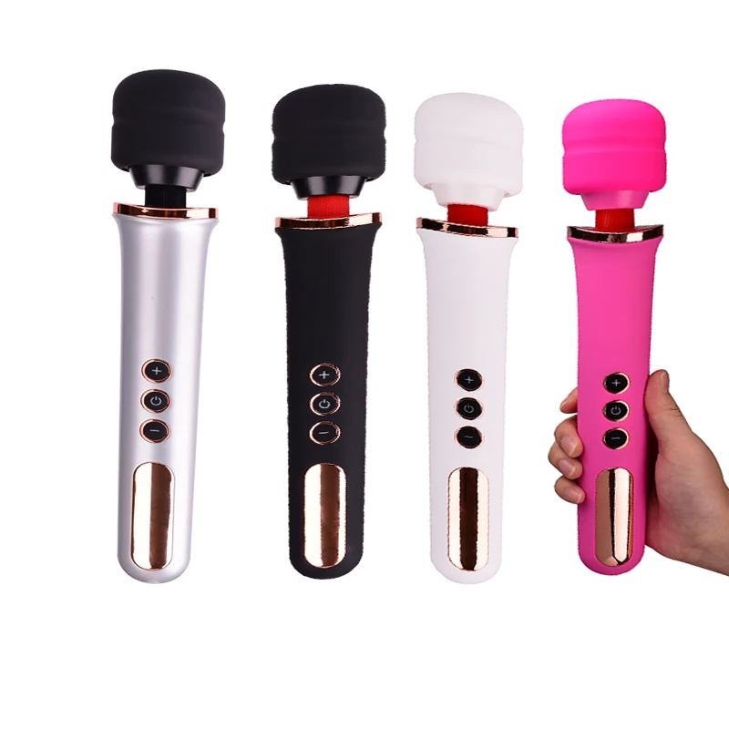 Sex Toy Wholesaler Multi Use Alluring Portable Wireless Stick Body AV Wand Vibrator For Female Massage