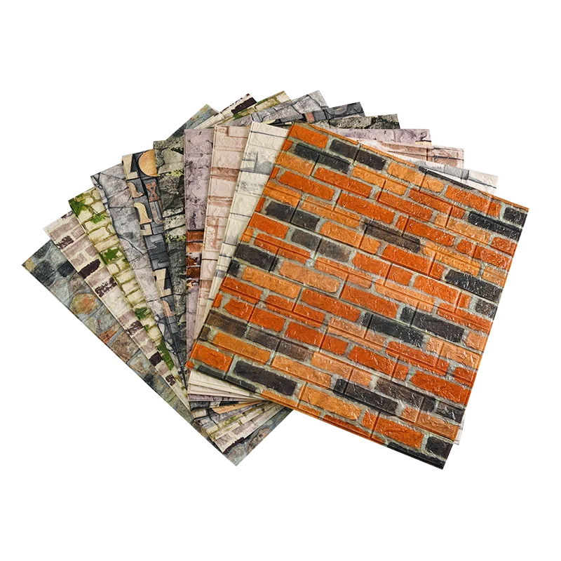 Заводская поставка, новинка, 3D Наклейка на стену из пены xpe, домашний декор, самоклеящаяся кирпичная плитка из ПЭ, настенное покрытие, кирпичные обои