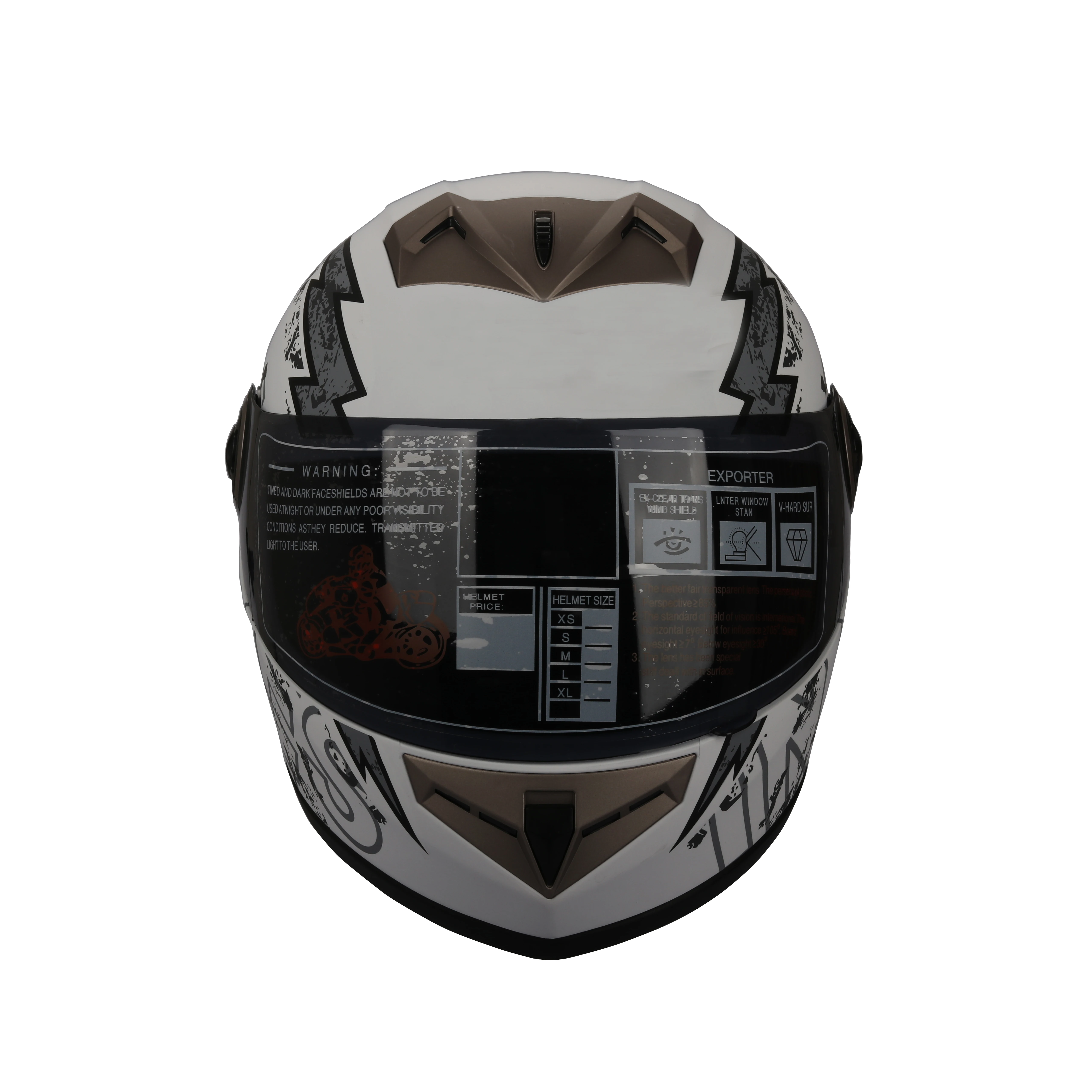 
PP materials and most cheaper full face helmet for motorcycles 