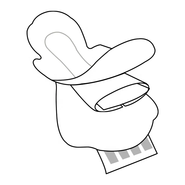 Мини бесплатный образец менструальных органических женских прокладок, ионная гигиеническая прокладка, натуральная конопляная гигиеническая прокладка, прокладки от частной марки