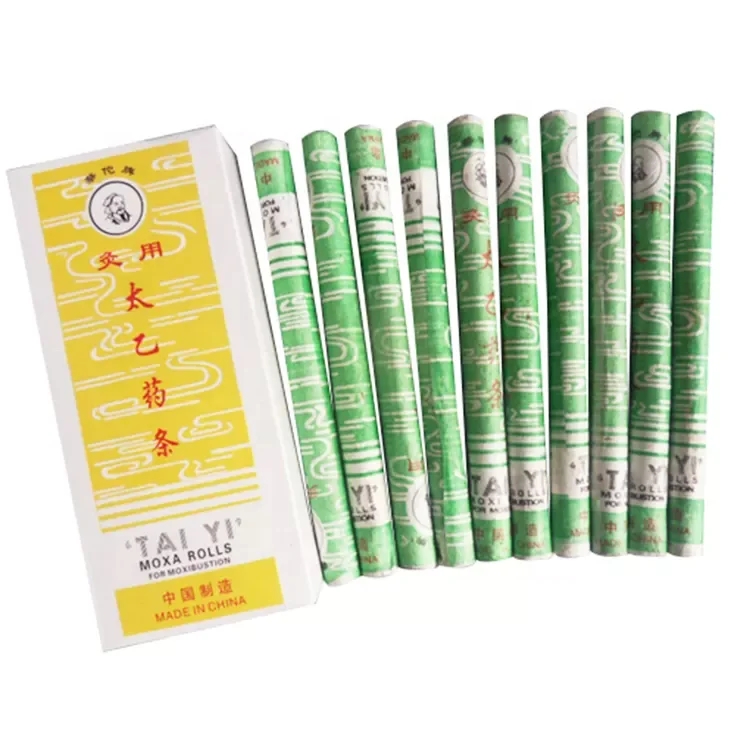 THwato/Taiyi Moxa stick /Pure Moxa Rolls for Moxibustion/Chinese Traditional moxibustion