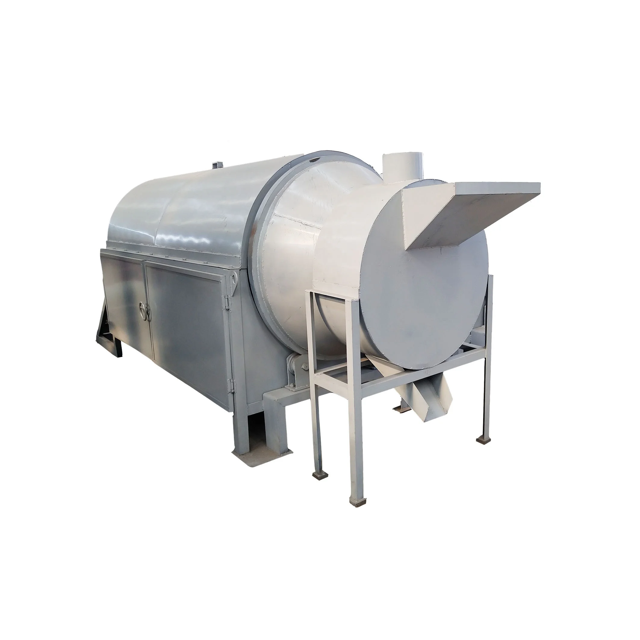 Zhongxiang helic bevel gear motor coffee roaster drum stainless steel vertical grain paddy dryer