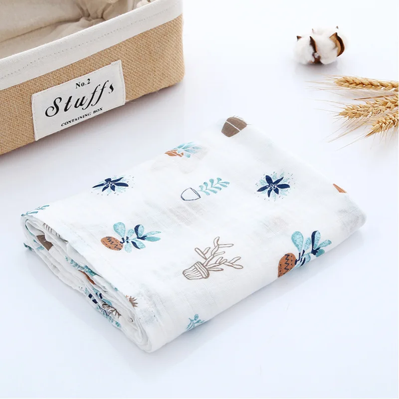 High Quality Wholesale Adult For Baby Muslin Blanket Swaddle