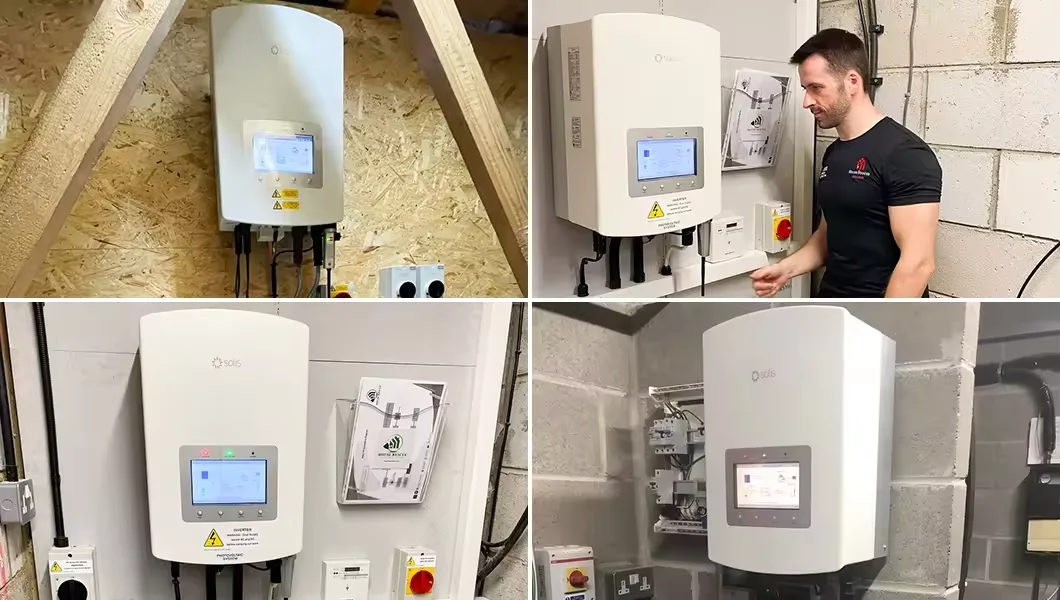 Solar Hybrid  2KW Inverters Solis Single Phase Grid Tied Inverters  S6-GR1P2K-M Solar Inverter Power System