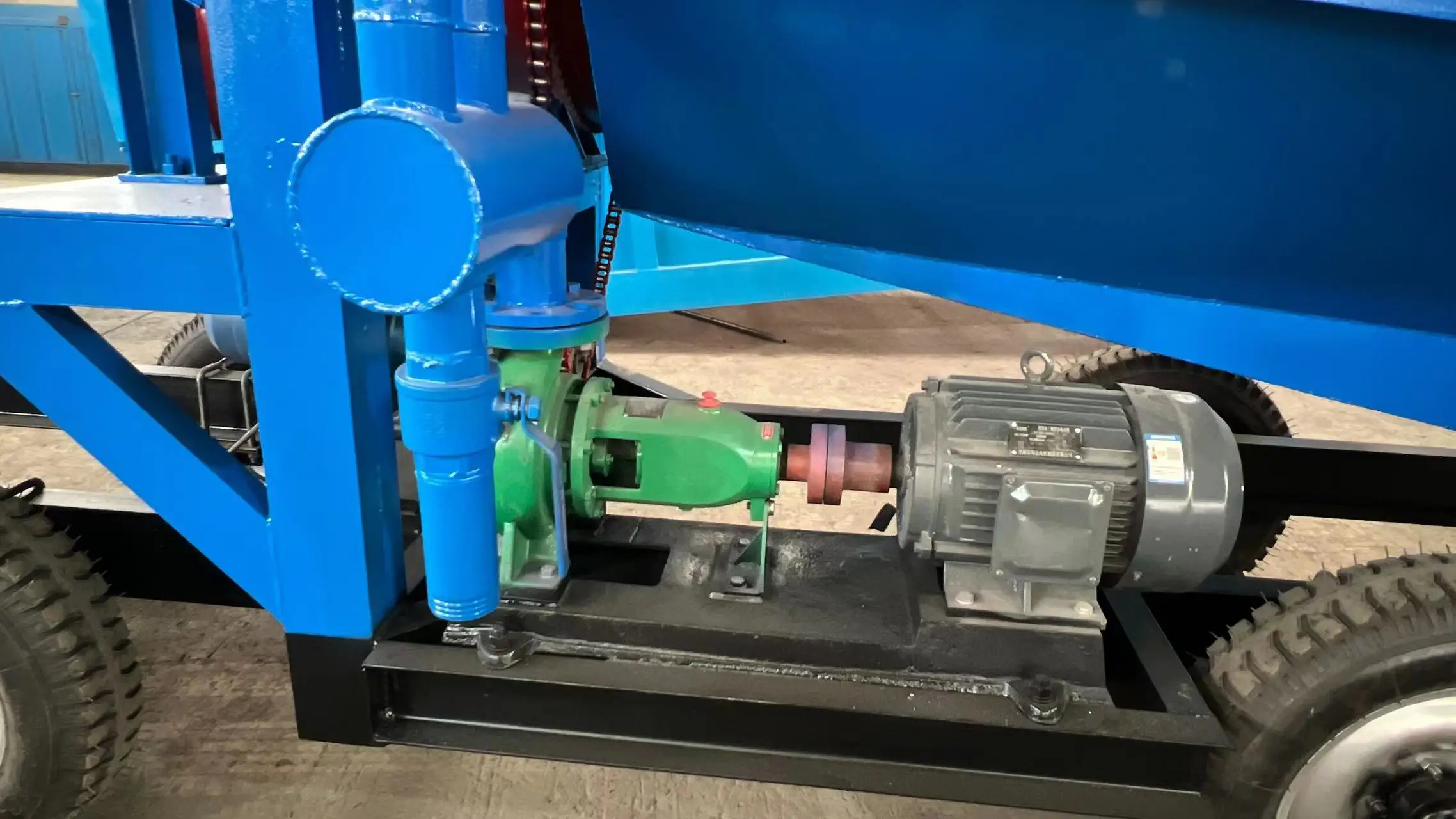 Small mini gold and diamond washing plant machine for small scale mining