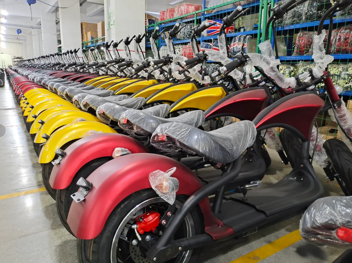 EEC/COC Европа в наличии два колеса citycoco Fat Tire 2 сиденья мобильность 2000 Вт 60В 30ah Citycoco M1Scooter