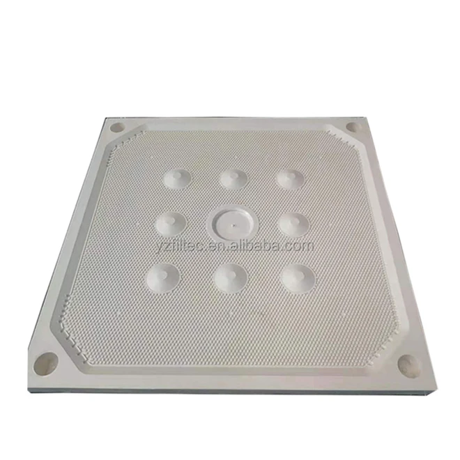 Filter press plate for Membrane filter press and plate and frame filter press