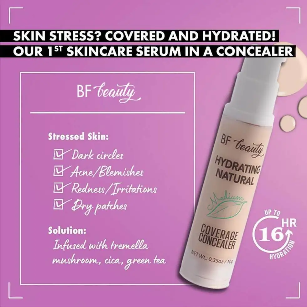 Luxury All In One High Quality Yellow Concealer Wholesale Body Orange Color Correcting Changing Private Label Liquid Concealer