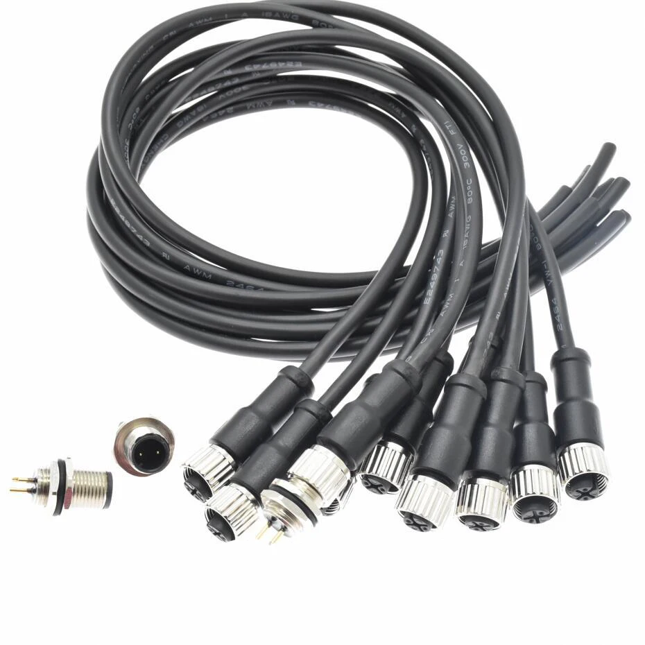 Welcome To Inquiry Price Nylon Head Ip68 Waterproof Connector 5pin 8 6 5 4 3 2 Pin M12 Pcb Connector M12 Waterproof Connector