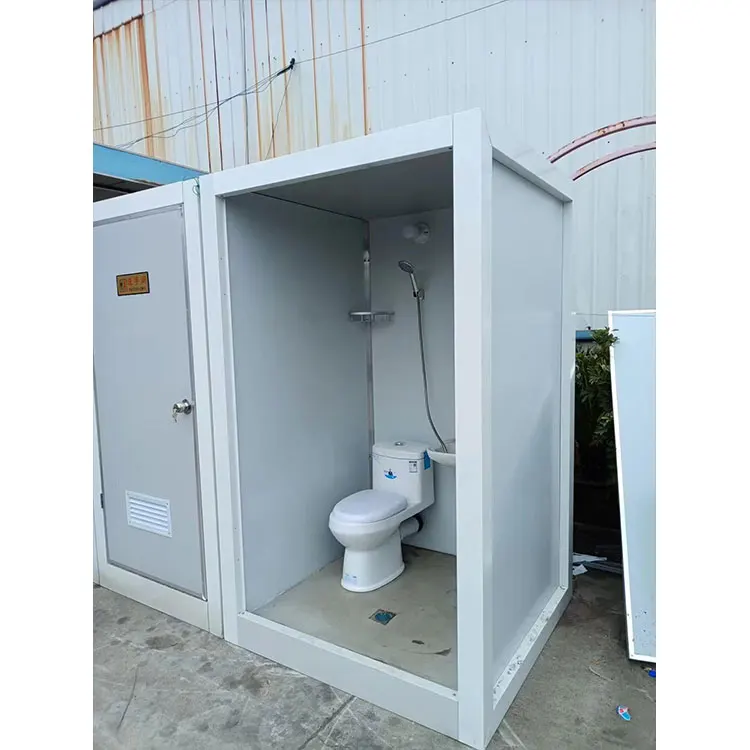 Outdoor toilet prefabricated public shower room convenient portable mobile toilet