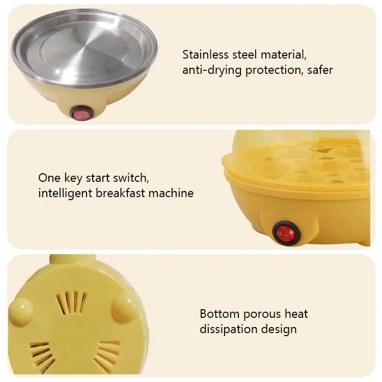 Factory clearance stainless steel intelligent mini egg steamer automatic egg cooker