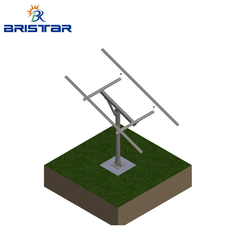 BRISTAR para fijacin de postes solar panel corner pv base