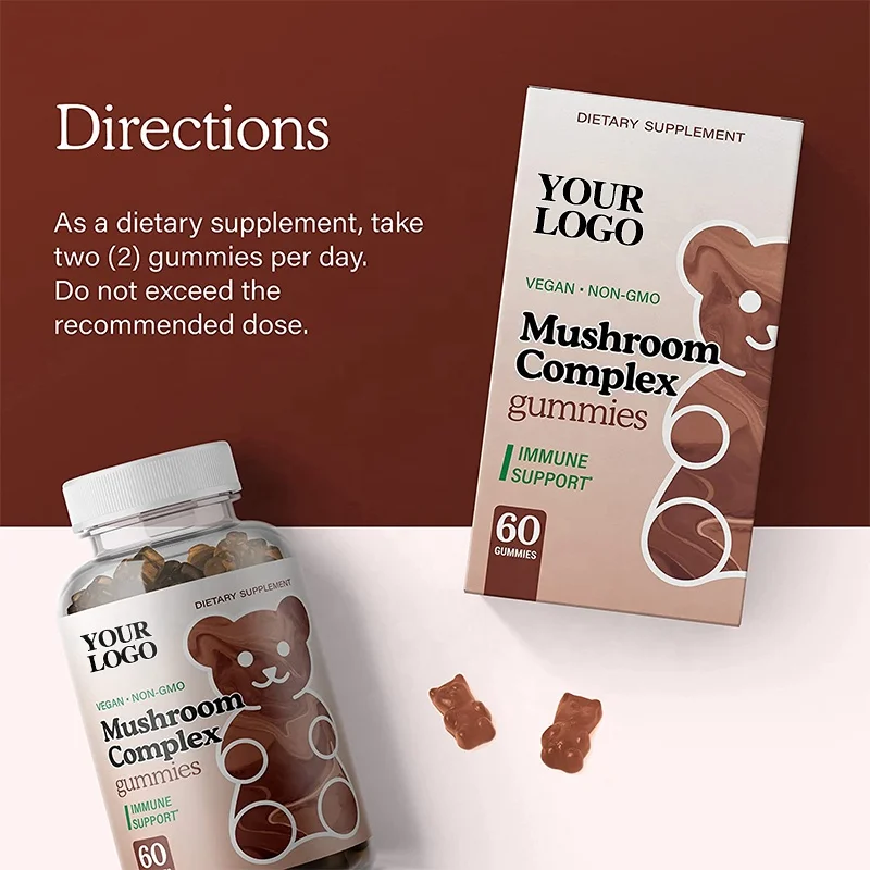 OEM/ODM Super Nootropic Brain Booster Supplement Vegan Nootropic Gummies Improve intelligence