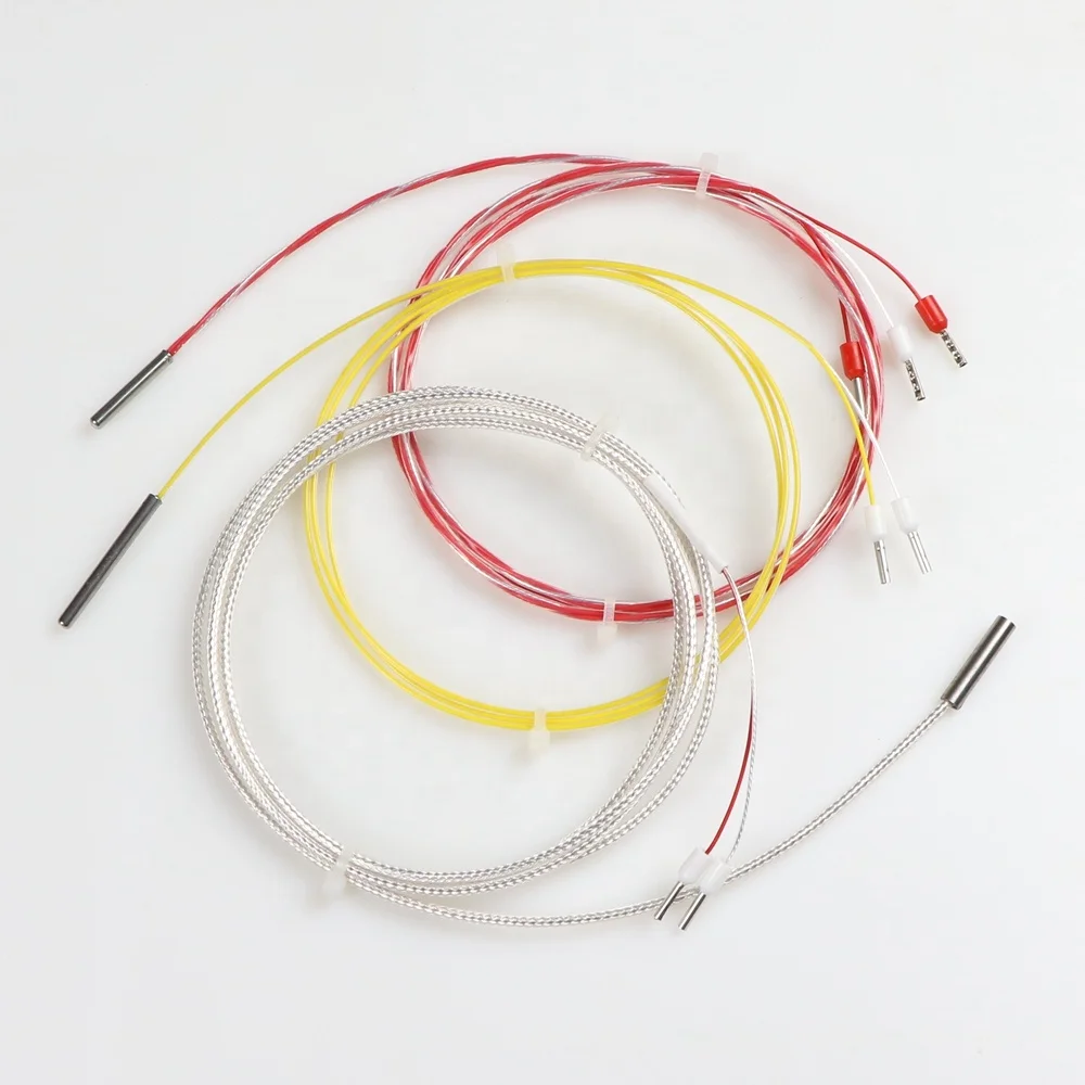 factory price A class pt1000 RTD temperature probe three wires