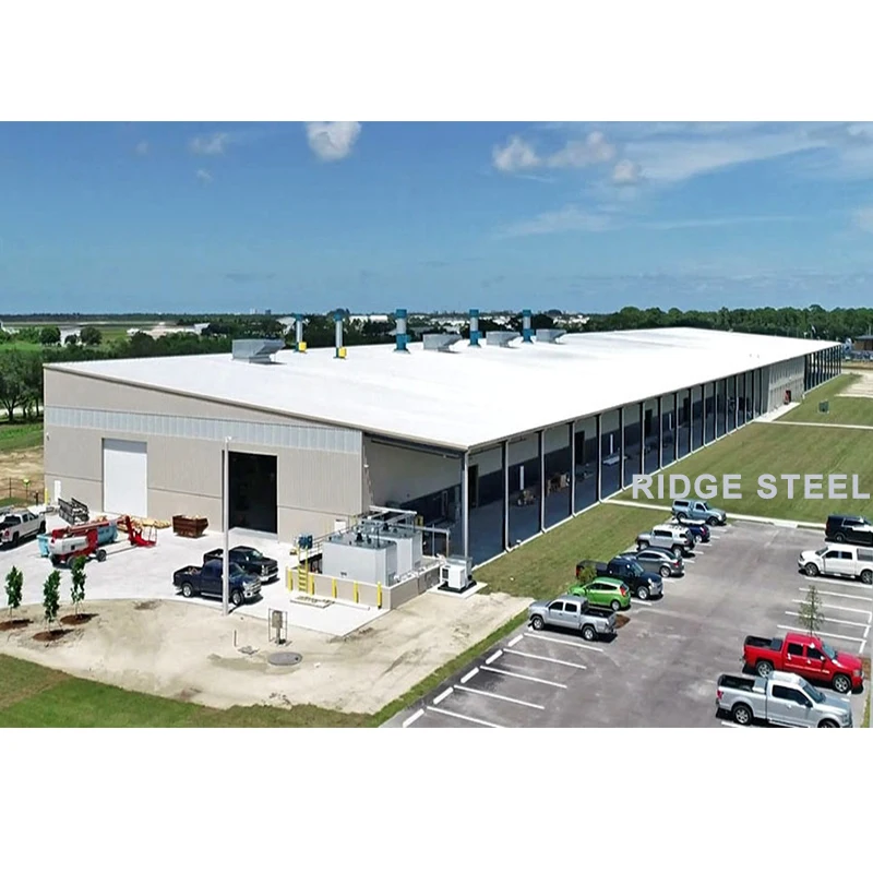 Prefabricated Steel Structure Plant Industrial Prefab Factory Pre-Engineered Steel Structure Workshop Building with Sales