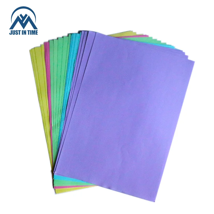 office paper a4 Hot sale assorted color office paper a4 70gsm rim for handcraft 70gsm 80gsm a4 paper
