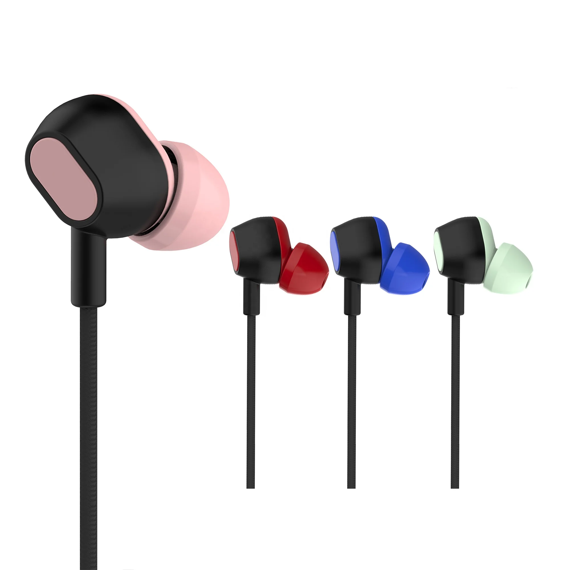 SOMOSTEL Lightly In Ear Earphone Bass Subwoofer Stereo Wired Earphones Mic Sport Running Earbuds For Samsung Iphone Earphone