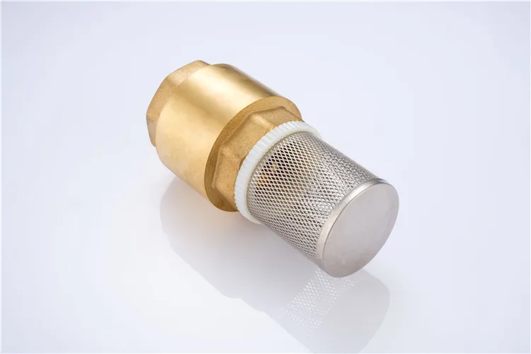 1/2 - 4 inch female thread ends brass lift check valve spring loaded non return  check valve