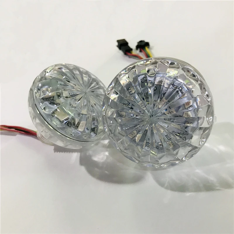 Кабошон по заводской цене 60 мм 18 точек цифровой светодиод rgb для развлечений пиксельный парк светильник