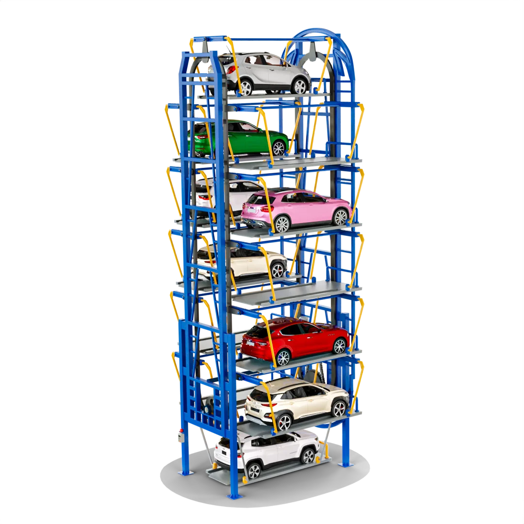 Good expansibility highly cost effective environmental multiple rotary parking lift machine/equipment/device