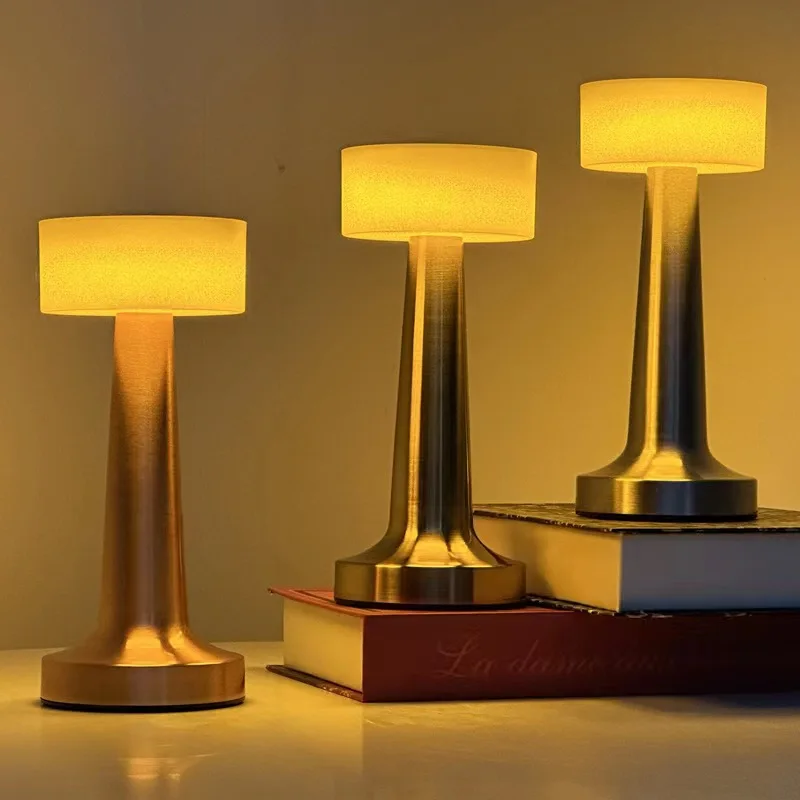 Metal Desk Light Dimmable Home Office Desktop Lamp Touch Control 3 Color Modes 3-Level Dimmer LED Desk Lamp for bedroom hotel