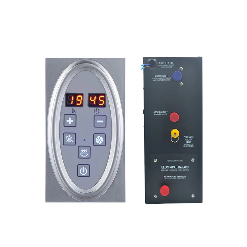 Factory Wholesale Wet Steam Sauna Controller Digital Display KL-301 for Commercial Use Steam Bath Generator