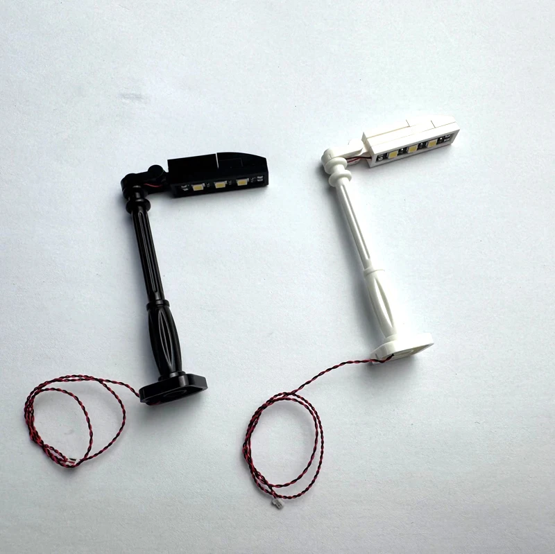 DIY lighting accessories building blocks 0.8 small port 4P RGB seven color light flash toy light accessories