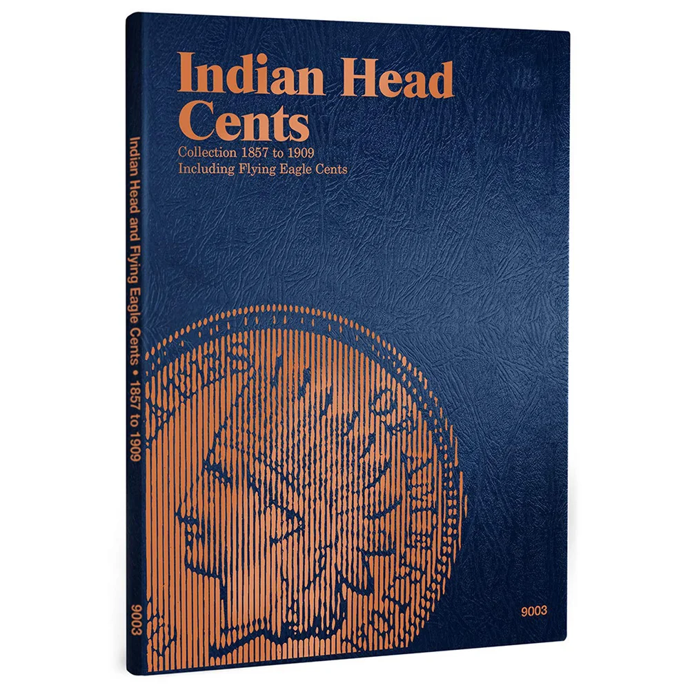 1958 коллекционные папки для монет Lincoln Cents 1909