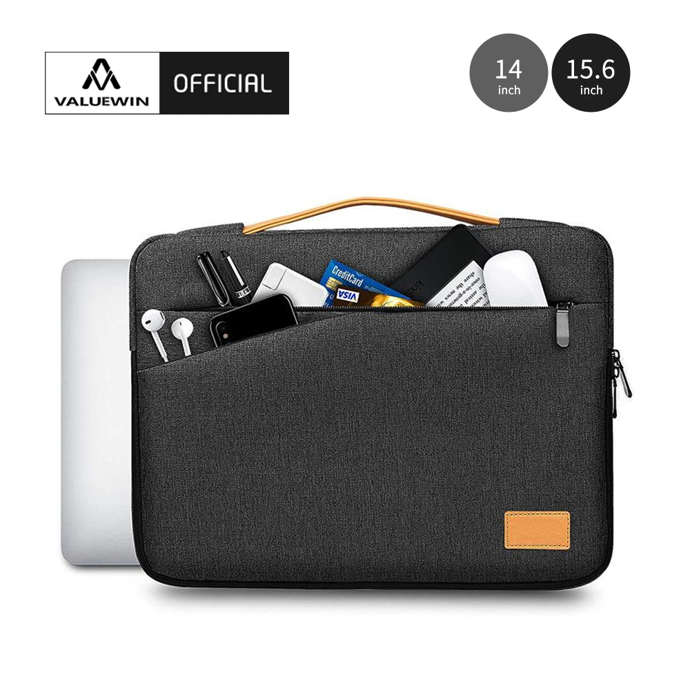 High Quality 14 15.6 inch Business Waterproof Laptop Bag Protective Shockproof with Handle Carrying Case Laptop Sleeve case