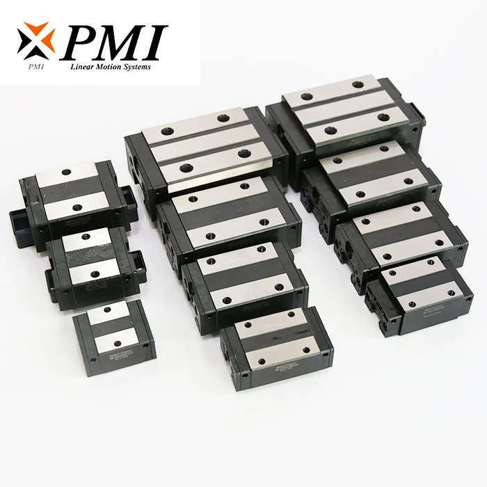 Guidage linéaire Taiwan PMI MSA15S MSA20S MSA25S MSA30S MSA35S MSA45S MSA55S MSA65SSSFCN bloc de guidage